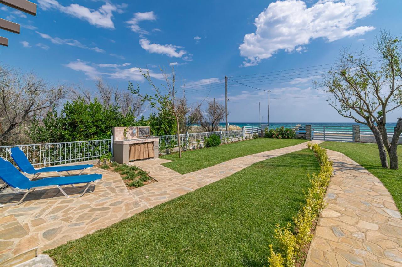 Azzurro Seafront Houses Nea Kallikrateia Buitenkant foto